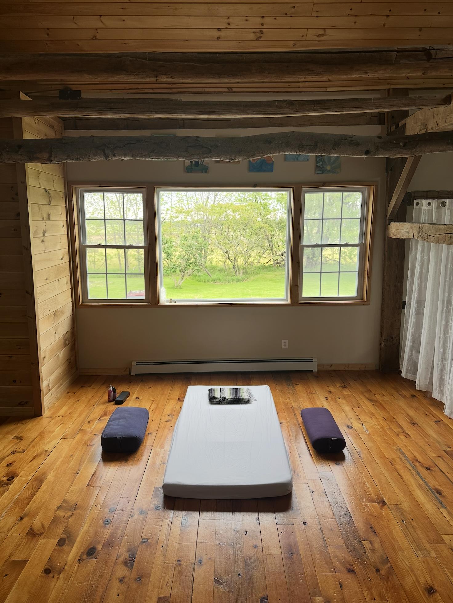 Private breathwork session room